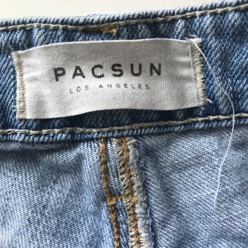 Cute Pacsun Super Distressed Shorts - Picture 2 of 3